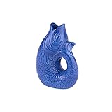 Gift Company - Monsieur Carafon - Vase/Blumenvase - XS - Steingut - Azure/Blau - 8,5 x 5,5 x 12,5cm - 0,2 L