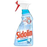 Sidolin Cristal, Glasreiniger (500ml), Sprühflasche, für einen perfekten Glanz u