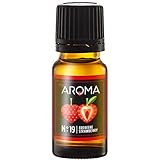 myAROMA | No. 19 (Erdbeere, 10 ml) | Rein natürliches Aroma | Geschmackstropfen für Wasser & Cocktails | Lebensmittelaroma zum Kochen & zum Backen | Kalorienfrei & ohne Zucker oder Süßu
