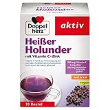 Doppelherz Heißer Holunder, Vitamin C und Zink, 10 Beu