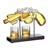 Geschenke für Männer, Vater, Kollea Whisky-Dekanter-Set mit Gläsern, einzigartiges Geburtstags-Einzugsgeschenk für ihn, Ehemann, Opa, cooler Tequila-Schnapsspender für die Hausb